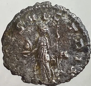 Roman Empress Cornelia Salonina Coin 260-268 AD Venus Victrix Genuine Scepter - Picture 1 of 12