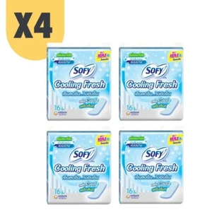 Sofy Cooling Fresh Panty Slim Damenbinde Pad Liner dünn 16 Liner X4 - Bild 1 von 5