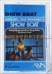SHOW BOAT Jerome Kern Oscar Hammerstein II Cassette Tape AXIS Musical RARE - Picture 1 of 2