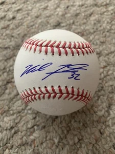 Detroit Tigers, Minnesota twins Michael Fulmer autographed MLB baseball COA - Picture 1 of 12