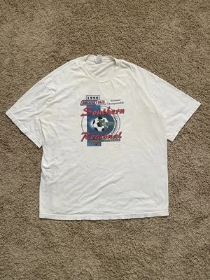 Camiseta De Colección Años 90 Adidas EE. UU. Deletreada Nacional Juvenil Fútbol 1999 Campeonato XL Foto 1 de 4