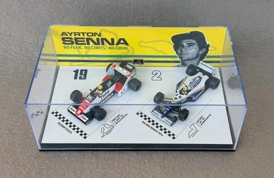 Ayrton Senna - Toleman Hart + Williams Renault - 1st+Last Race - 1:43 - Image 1 of 4