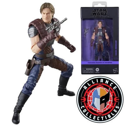 Figura de acción Hasbro 2025 Star Wars Black Series SotE 2 DASH RENDAR escala 6" Foto 1 de 4