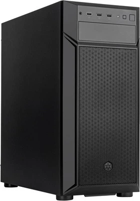 Silverstone Tech FARA 513 High Airflow ATX Chassis Mid Tower SST-FA513-B-C Black - Image 1 of 4