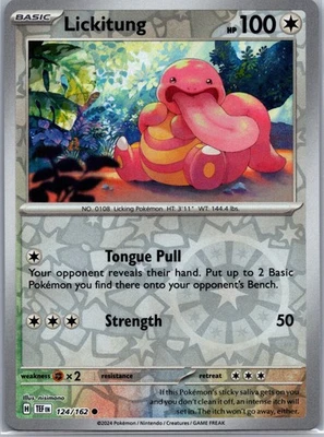 Lickitung, SV05: Temporal Forces, 124/162, Common - Image 1 of 2