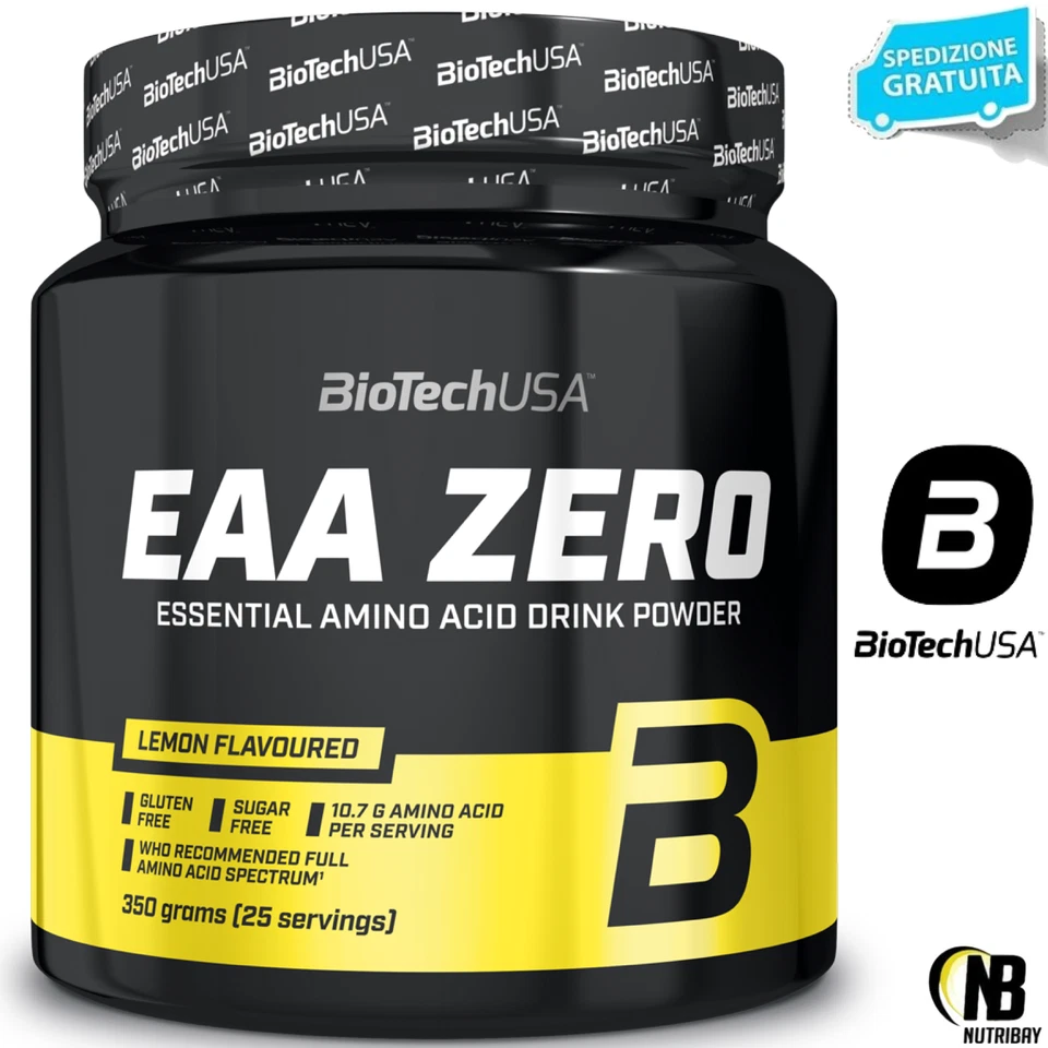 Biotechusa EAA Zero Limone ghiaccio Tè - 350g