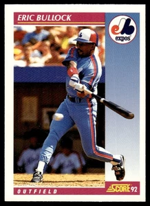 1992 Score Eric Bullock Montreal Expos #661 - Picture 1 of 2