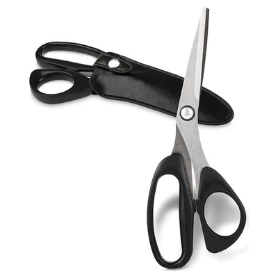 BLUMFELDT Schneiderschere Stoffschere extrascharf mit Etui Nähzubehör Nähen Zubehör