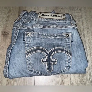 Rock Revival Alanis Bootcut Boot Blau Damen Jeans Denim - Bild 1 von 7