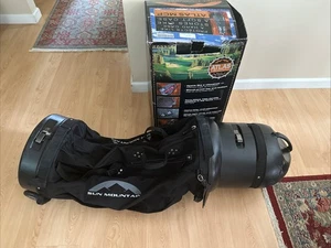 SUN MOUNTAIN Atlas COLLAPSIBLE Rolling Travel Golf Club Bag Hard Case + Box - Picture 1 of 7