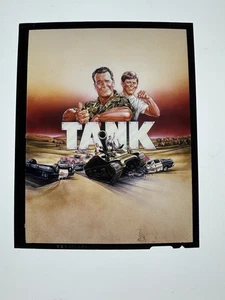 TANK - 1984 Vintage Original Movie Poster Art Photo 4x5 Transparency UNIVERSAL - Picture 1 of 2