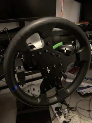 PXN V99 Racing Wheel with Force Feedback, Pedals, Shifter, Clamps - Image 1 of 4