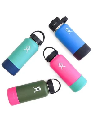 Nuevo - Bota Hydro Flask Flex - Se adapta a botellas de 32 oz / 40 oz - Mediana / Azul cobalto Foto 1 de 4