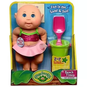 Cabbage Patch Kids Beach Time Tiny Newborn - W Birth Certificate Fun In The Sun - Picture 1 of 3