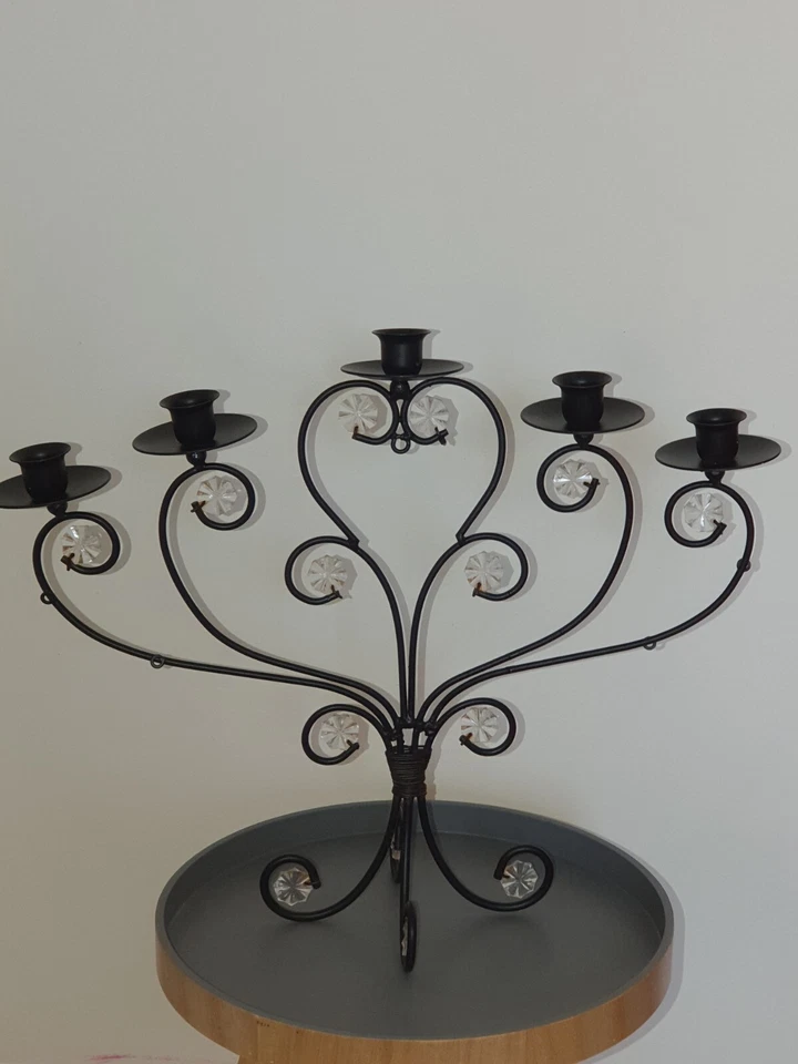 ancien bougeoir fer forgé - Photo 1/1