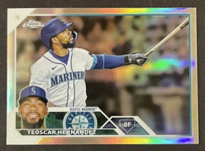 2023 Topps Chrome Teoscar Hernandez Refractor #63 - Picture 1 of 2
