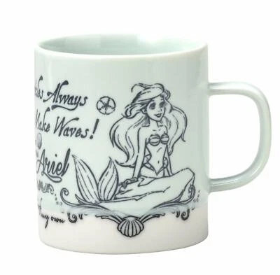 Taza Sango Toki Disney Antigua Princesa Ariel 340 ml 3263-11 HECHA EN JAPÓN Foto 1 de 2