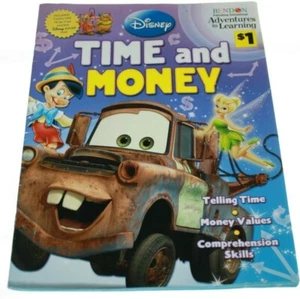 Disney Time And Money Book With Disney Characters Adventures In Learning GUC - Bild 1 von 4