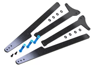 Exotek B6.2 B6.1 WHEELIE BAR SET, cf adjustable - Picture 1 of 4