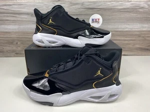 Nike Jordan Max Aura 4 Black Gold White (size 12.5) DN3687 007 No Lid Mens - Picture 1 of 10