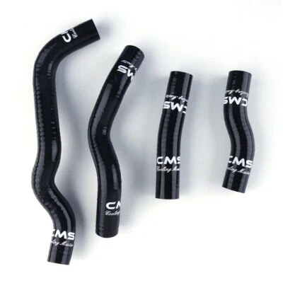 For 1993-2020 Kawasaki KLX250 KLX250S Silicone Coolant Radiator Hose Kit Black - Imagem 1 de 4