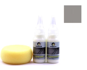 INTERCOLOR Audi lichtgrau Lederfarbe. SET Reparatur 7 - Bild 1 von 8