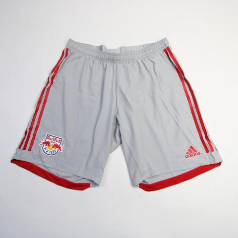 New York Red Bulls adidas Game Shorts Men's Gray New Cover