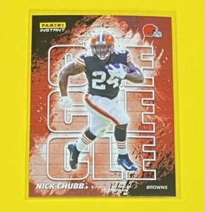 2021 Panini Instant NFL Nick Chubb MY CITY 1/1130 SP Cleveland Browns #MC8 🔥 - Bild 1 von 2