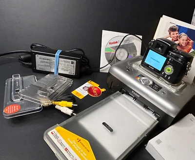 Kodak EasyShare Z7590 5.0MP Digital Camera & Printer Bundle TESTED WORKING - Image 1 of 4
