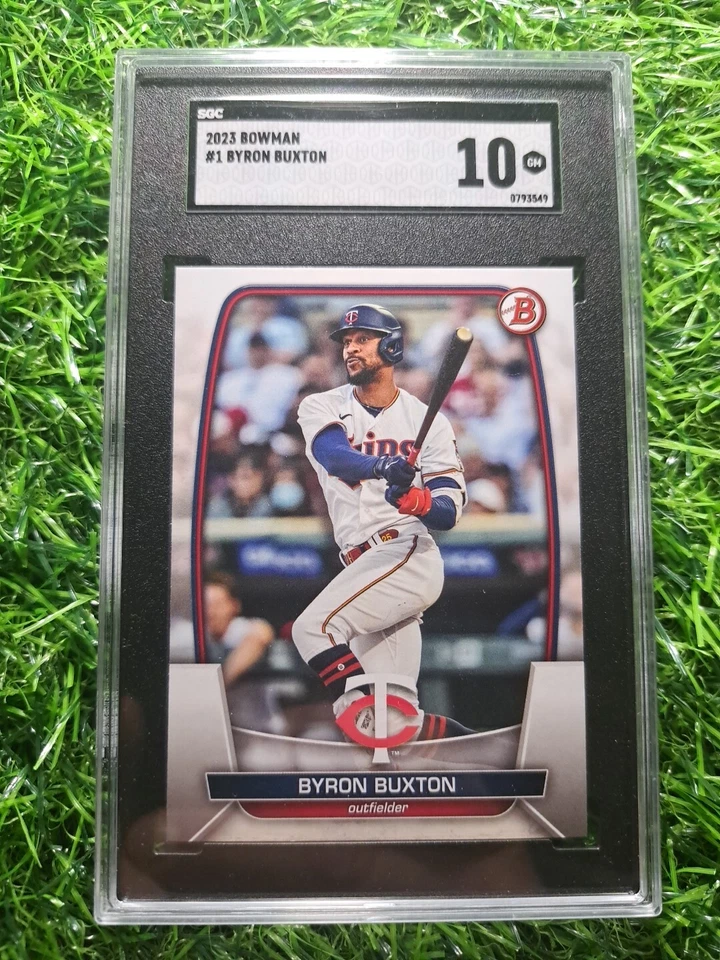 2023 Bowman #1 - Byron Buxton - SGC 10 - Twins - Image 1 of 2
