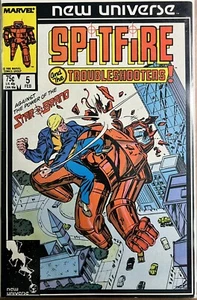 Spitfire And The Troubleshooters #5 (Marvel, 1986) - Picture 1 of 1