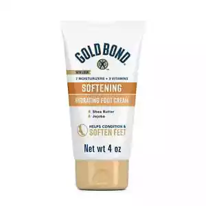 Gold Bond Crema Piedi Ammorbidente, con Burro di Karitè e Jojoba, 4 once - Foto 1 di 4