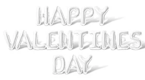 HAPPY VALENTINES DAY Letter Balloon Banner - Valentines Day Party Decorations - Picture 1 of 55