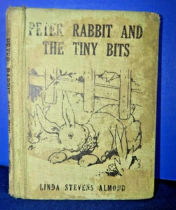 Peter Rabbit and the Tiny Bits Wee Books 1935 Antique Rare HC Linda S Almond - Bild 1 von 12