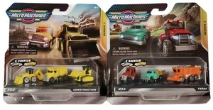 MICRO MACHINES STARTER PACK SERIE 1 LOTTO di 2 #01 AZIENDA AGRICOLA #02 COSTRUZIONI  - Foto 1 di 6