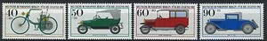 Berlino 1982 auto d'epoca tipo sovrattassa. Set 4v MNH - Foto 1 di 1
