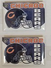 NFL Chicago Bears 2"x 3" Buttons, NEW (Lot of 2)