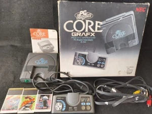 NEC PC Engine Coregrafx Console PI-TG3 TurboGrafx16, w/Manual, Game, Box-h0220- - Picture 1 of 23