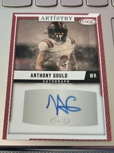 2024 SAGE Artistry Auto Red Anthony Gould Indianapolis Colts - Picture 1 of 2