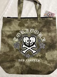 Tokidoki Los Angeles Camo Tote. Rare! - Picture 1 of 4