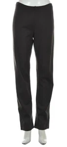 Eileen Fisher Womens Pants Size S Brown Solid Straight Leg Slacks Rayon - Picture 1 of 5