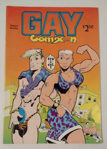 Cómics gay #12 Underground/1988/LGBTQ/Patrick Marcel/Tim Barela/Roberta Gregory - Imagen 1 de 4