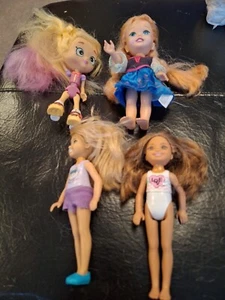 Shopkins Pam, Anna Frozen y 2 hermanas Barbie Chelsea - Imagen 1 de 10
