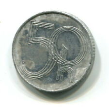 1997 Czech Republic 50 Heller Coin (b754-4)