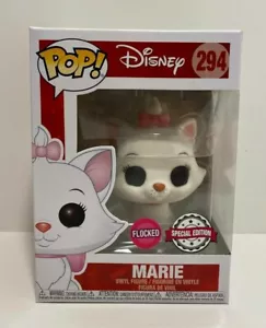 Marie Flocked #294 Pop! vinyl Disney Aristocats - Picture 1 of 1