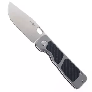TwoSun Keanu Folding Knife Carbon Fiber/Titanium Handle M390 Blade TS396-M390 - Picture 1 of 6