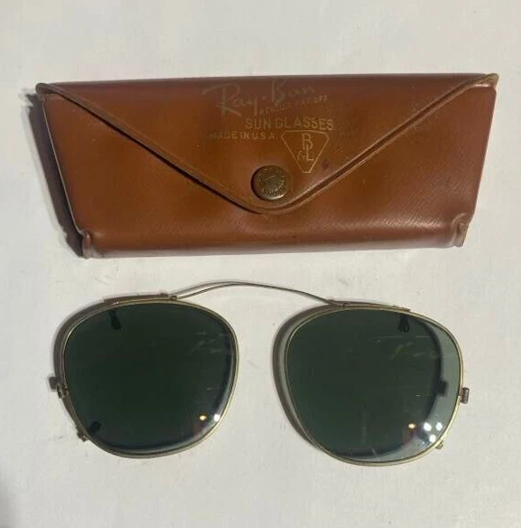 Ray Ban Clip On In Vintage Sunglasses for sale | eBay