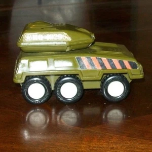 Vintage Buddy L Pressed Steel HQ 4929 6 Wheel Army Tank Toy - Picture 1 of 11