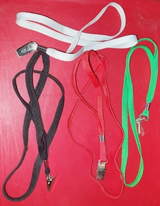 Toy Show / Convention Standard Lanyard LOT of 4 all Different Colors - Picture 1 of 1