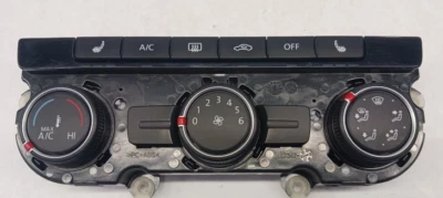 Volkswagen Tiguan 2016-2017 aire acondicionado calefacción temperatura controles climáticos Foto 1 de 2